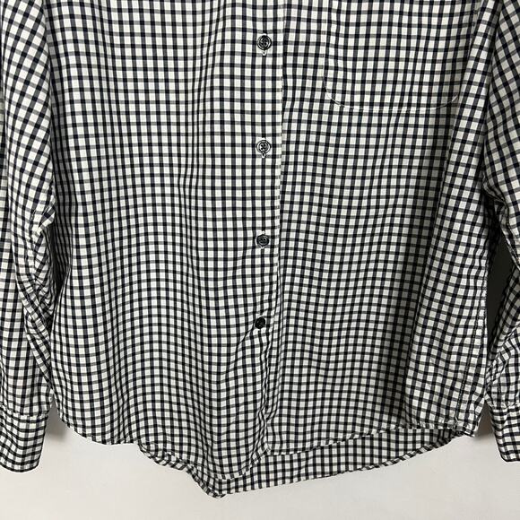 Eddie Bauer Gingham Women's Button Down Shirt Size Small - Picture 4 of 10